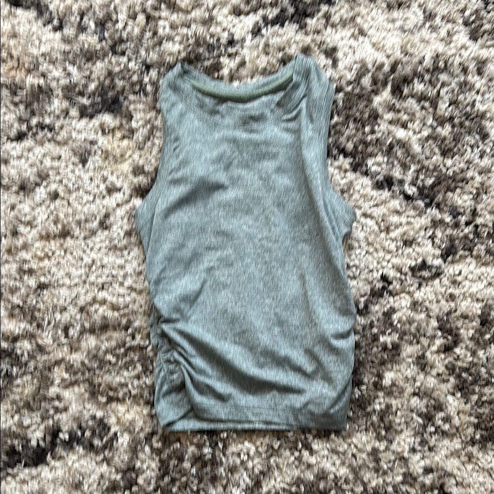 Green Sleeveless Top